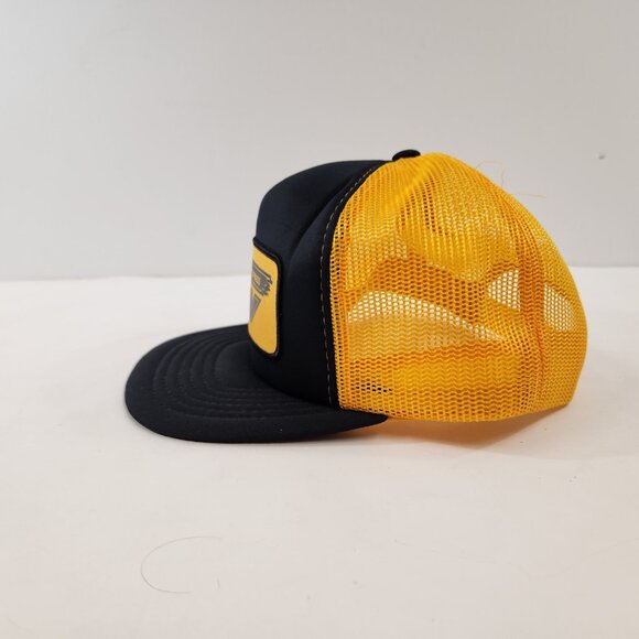 Trans Western Express Trucker Hat Mesh Back Black Vtg 1980 Unisex Adjustable - Picture 5 of 9
